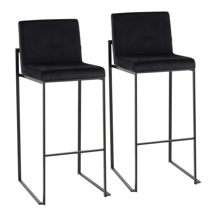 Fuji High Back Barstool - Set of 2 image