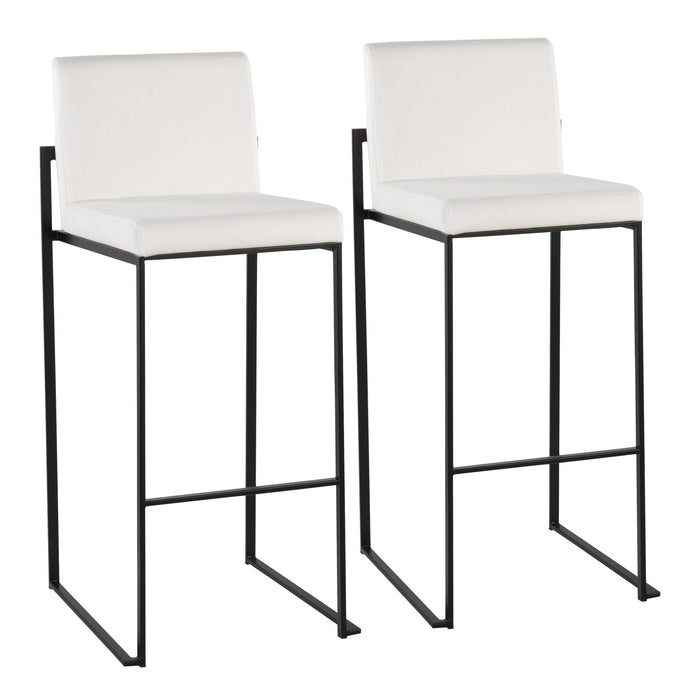 Fuji High Back Barstool - Set of 2 image