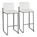 Fuji High Back Barstool - Set of 2 image