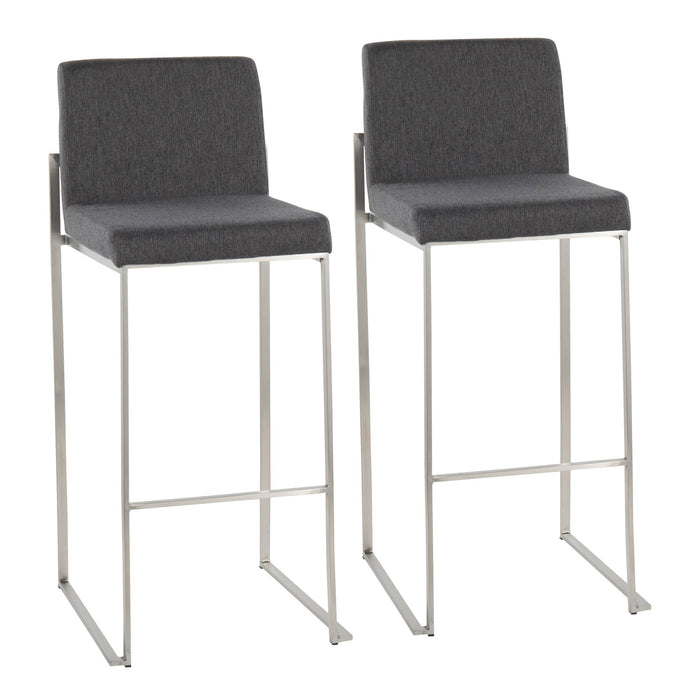 Fuji High Back Barstool - Set of 2 image