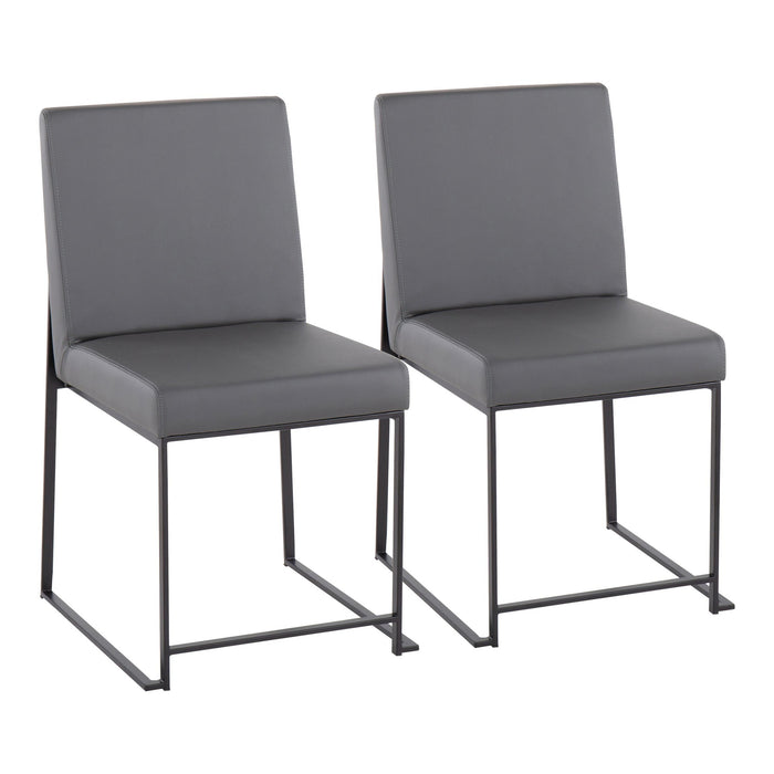 High Back Fuji Dining Chair - Set of 2 image