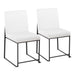 High Back Fuji Dining Chair - Set of 2 image