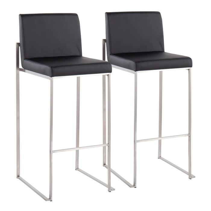 Fuji High Back Barstool - Set of 2 image