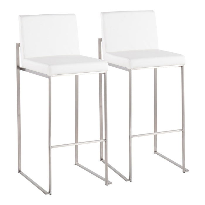 Fuji High Back Barstool - Set of 2 image