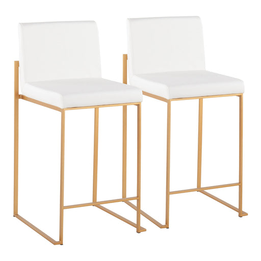 Fuji High Back Counter Stool - Set of 2 image