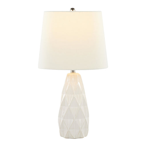 Hex 20" Ceramic Accent Lamp - Set of 2 image