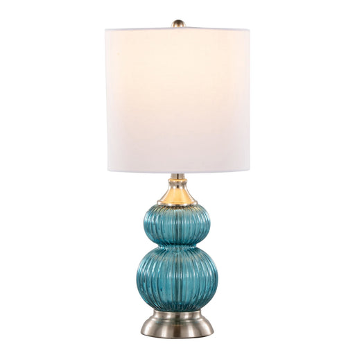 Belle 20" Glass Accent Lamp - Set of 2 image