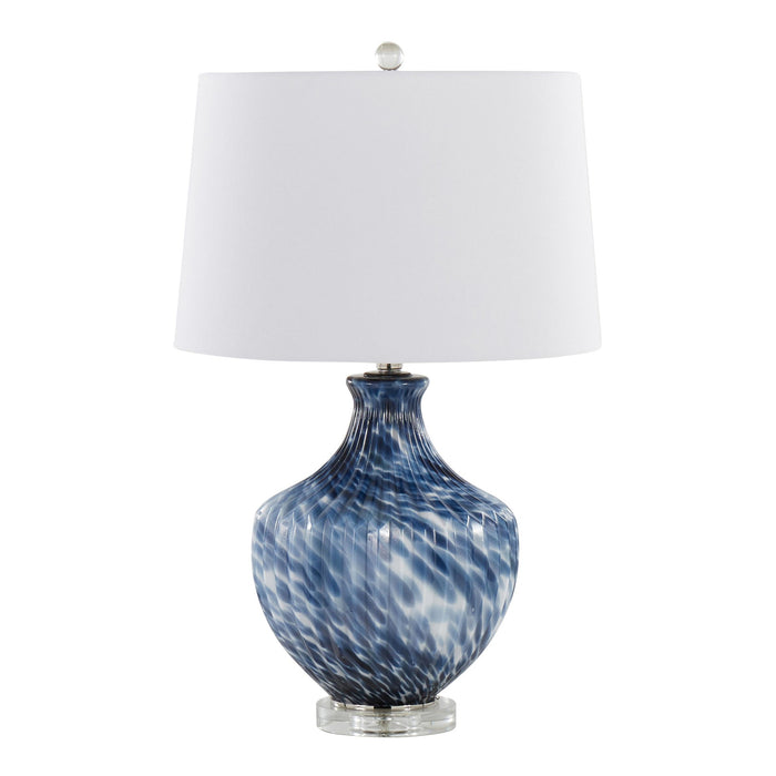 Lotus 27" Glass Table Lamp - Set of 2 image