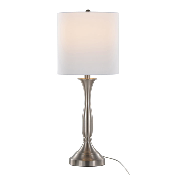 Sawyer 25" Metal Table Lamp With USB - Set of 2 image