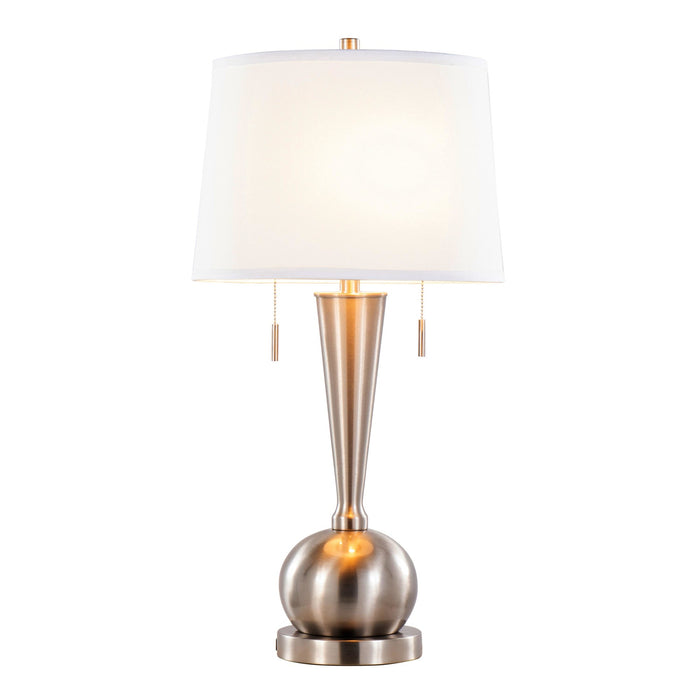 Jules 30.25" Metal Table Lamp with USB - Set of 2 image