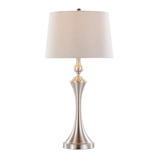 Flint 30" Metal Table Lamp with USB - Set of 2 image