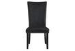 D03 Black Velvet Dining Chair