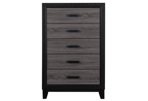 Lisbon Grey and Black Chest