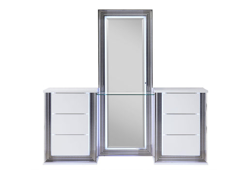 Ylime Smooth White Vanity with LED
