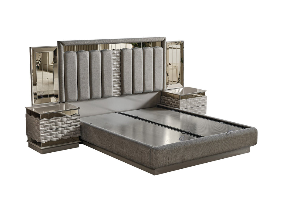 Gokce Bed Frame With Headboard