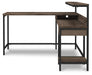 Arlenbry Home Office L-Desk with Storage - Home And Beyond