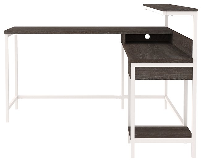 Dorrinson Home Office L-Desk with Storage - Home And Beyond