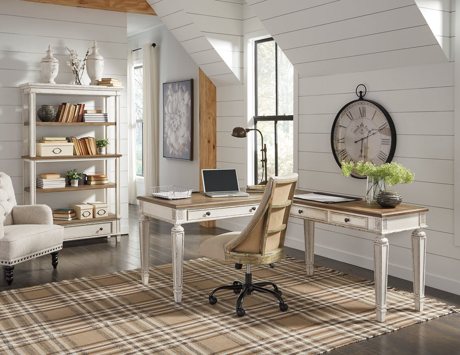 Realyn 2-Piece Home Office Desk - Home And Beyond