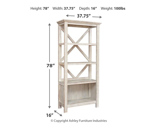 Carynhurst 75" Bookcase - Home And Beyond