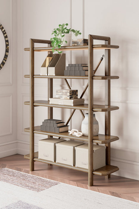 Roanhowe 71" Bookcase - Home And Beyond