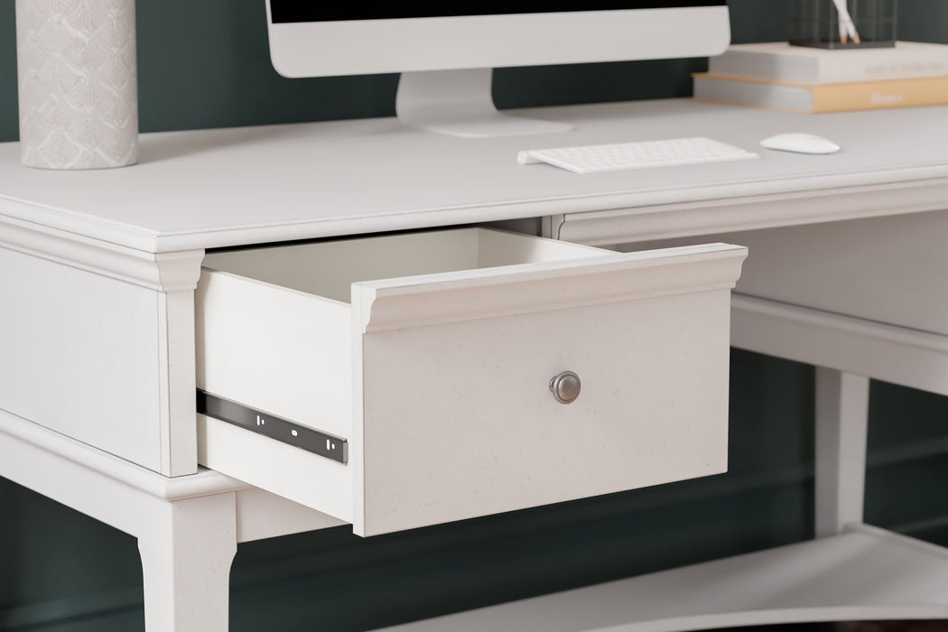 Kanwyn Home Office Storage Leg Desk - Home And Beyond