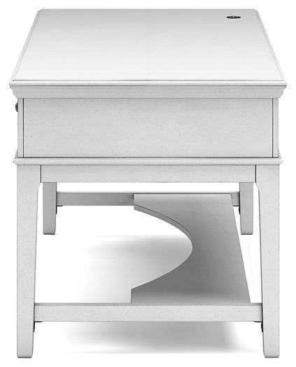 Kanwyn Home Office Storage Leg Desk - Home And Beyond