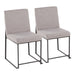 High Back Fuji Dining Chair - Set of 2 image