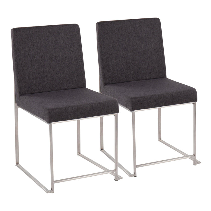 High Back Fuji Dining Chair - Set of 2 image