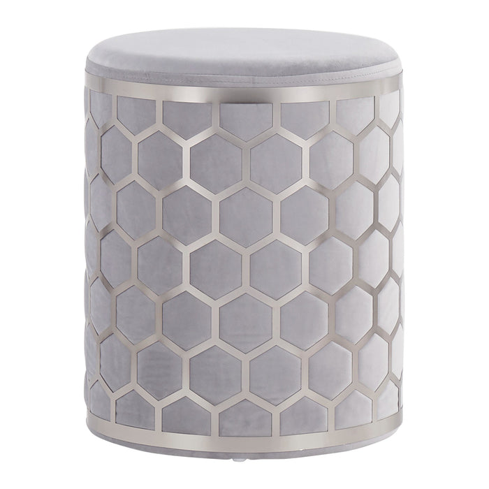 Honeycomb Ottoman image