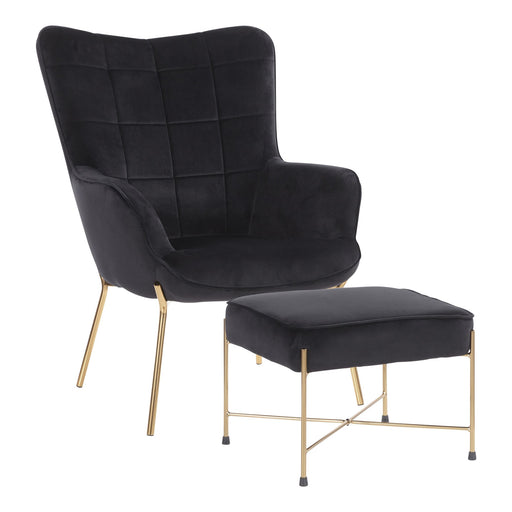 Izzy Lounge Chair + Ottoman Set image