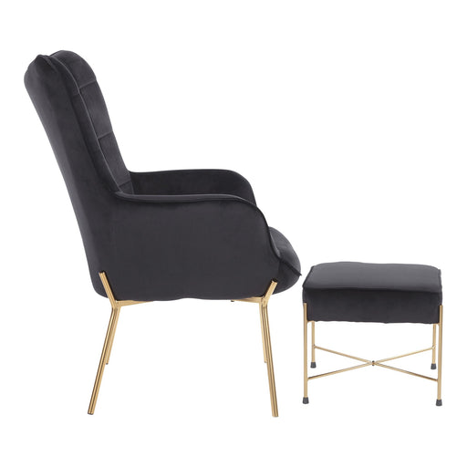 Izzy Lounge Chair + Ottoman Set image