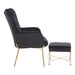 Izzy Lounge Chair + Ottoman Set image