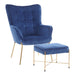 Izzy Lounge Chair + Ottoman Set image