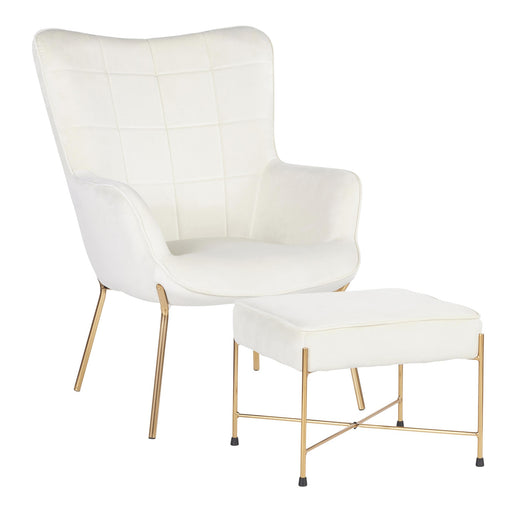 Izzy Lounge Chair + Ottoman Set image