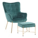 Izzy Lounge Chair + Ottoman Set image