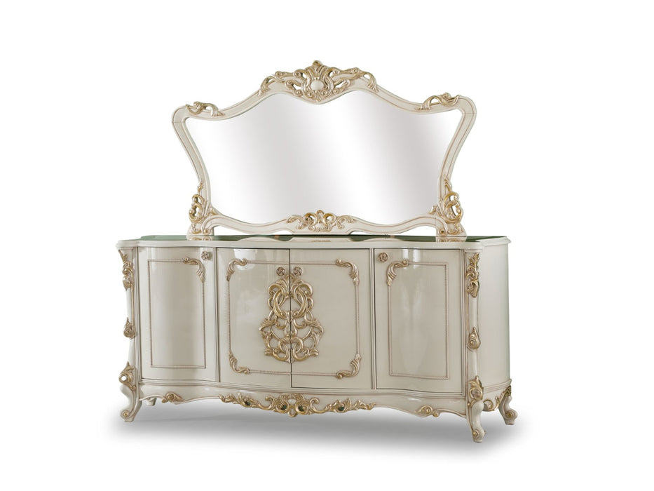 Kelebek Dining Room Console with Mirror