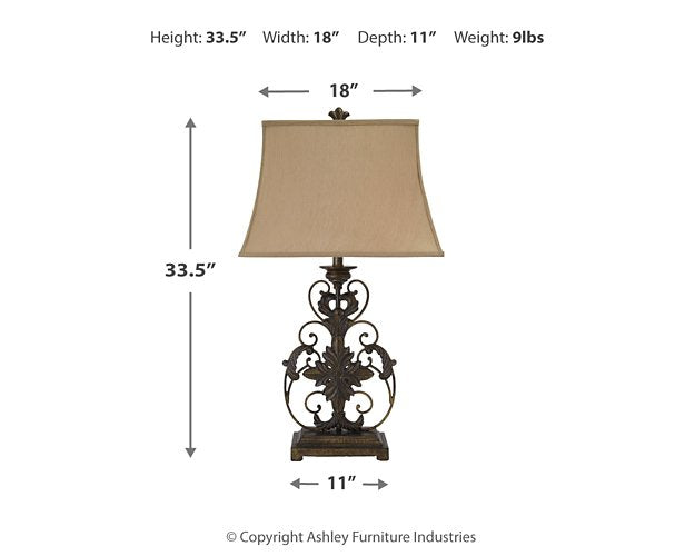 Sallee Table Lamp - Home And Beyond