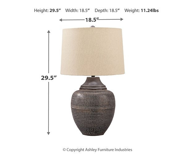 Olinger Table Lamp - Home And Beyond