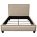 La Jolla Queen Bed with Nail Head Accent by Diamond Sofa - Desert Sand Linen image