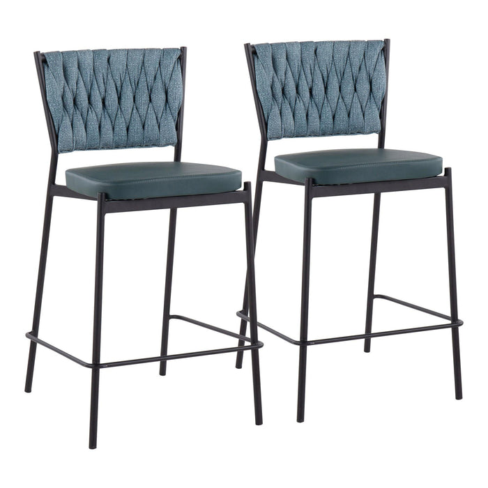 Braided Tania Counter Stool - Set of 2 image