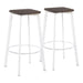 Clara Square Barstool - Set of 2 image