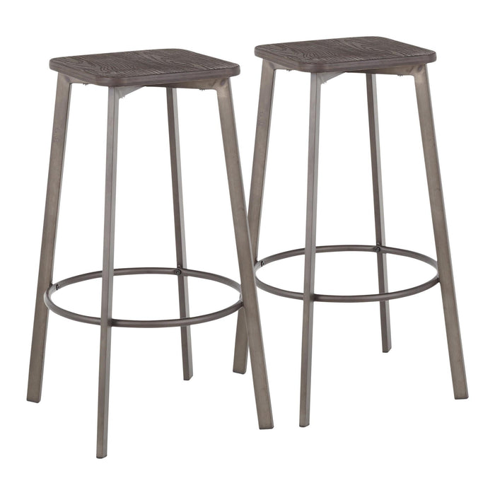 Clara Square Barstool - Set of 2 image