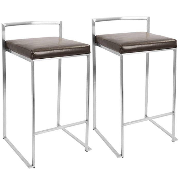 Fuji Stacker Counter Stool - Set of 2 image