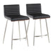 Mason Swivel Counter Stool - Set of 2 image