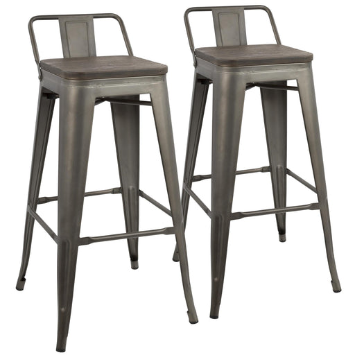 Oregon Low Back Barstool - Set of 2 image