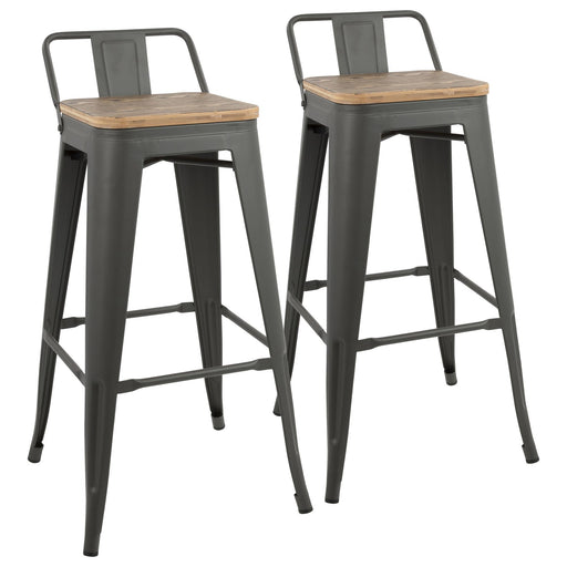 Oregon Low Back Barstool - Set of 2 image