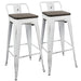 Oregon Low Back Barstool - Set of 2 image