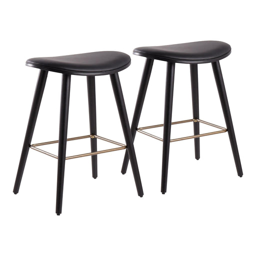 Saddle Counter Stool - Set of 2 image