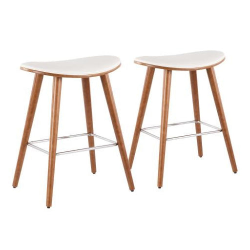 Saddle Counter Stool - Set of 2 image