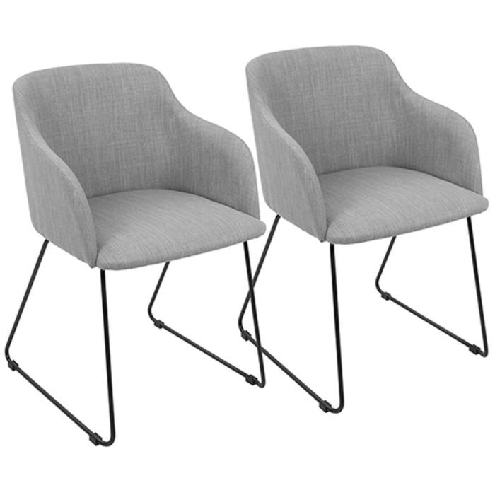 Daniella Sleigh Chair - Set of 2 image